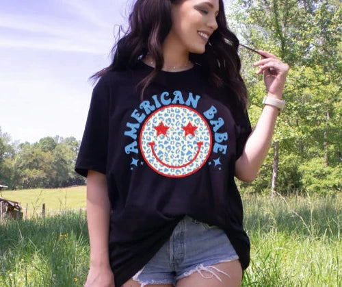 American Babe Smiley (Transfer Only)