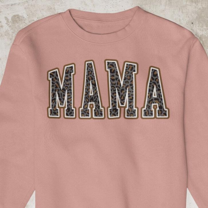 Mama Brown Animal Print