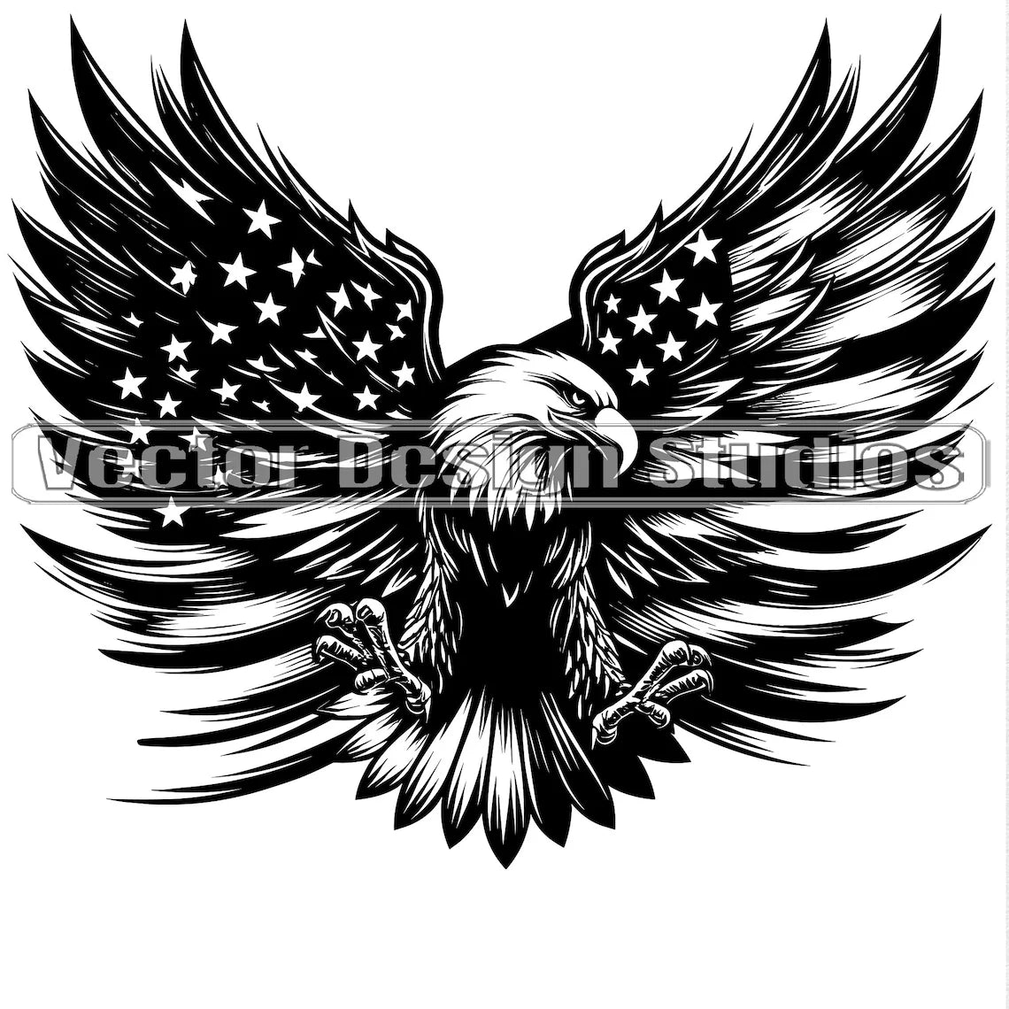 Patriotic Eagle  (Transfer Only)