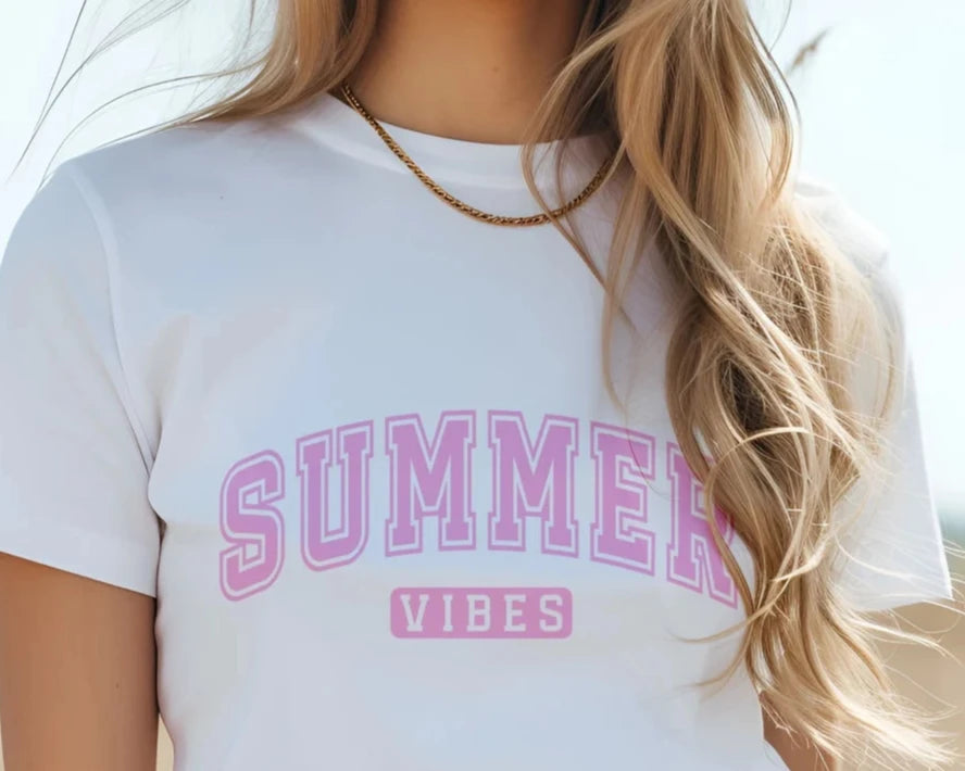 Summer Vibes Pink (Transfer Only)